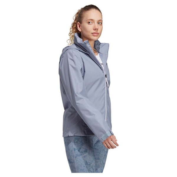 Adidas Jakke Mt Rr Blå L Kvinde