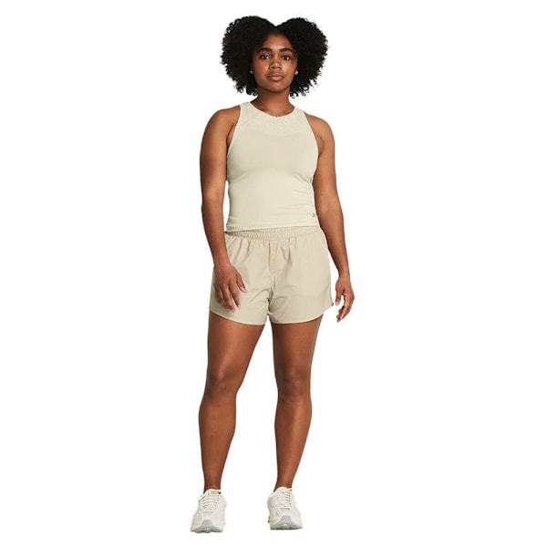 Under Armour Shortsit Vanish 3´´ Crinkle Beige XS Nainen