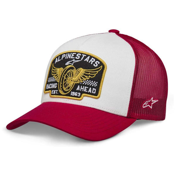 Alpinestars Keps Heritage Patch Trucker Röd  Man