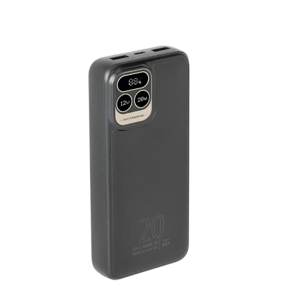 Rivacase Power Bank Va2521 20.000mah Musta Harmaa