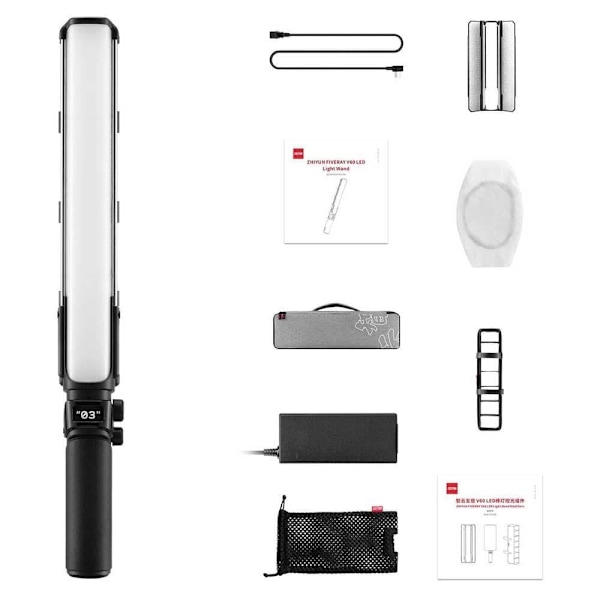 Zhiyun Led Kohdevalo Led Stick Combo Fiveray V60