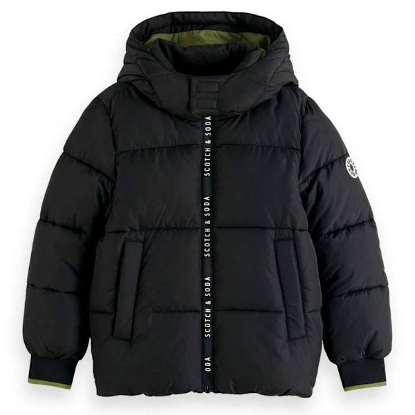 Scotch & Soda 177763 Jacka Svart 14 Years Pojke