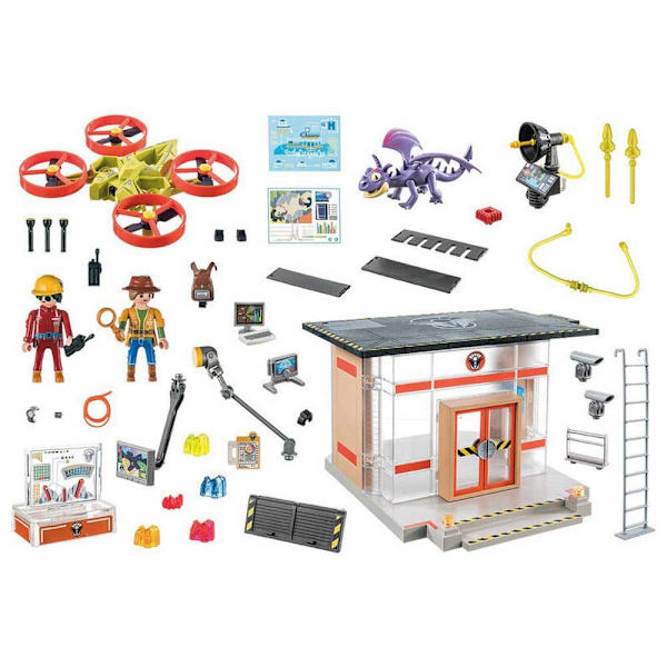 Playmobil Dragons: Nine Realms: Icaris Lab Søvfarvet