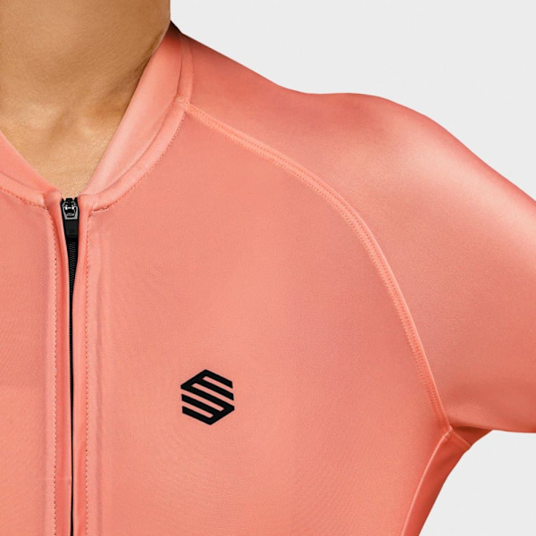 Siroko Pitkähihainen Jersey M2 Ardenas Oranssi L Nainen