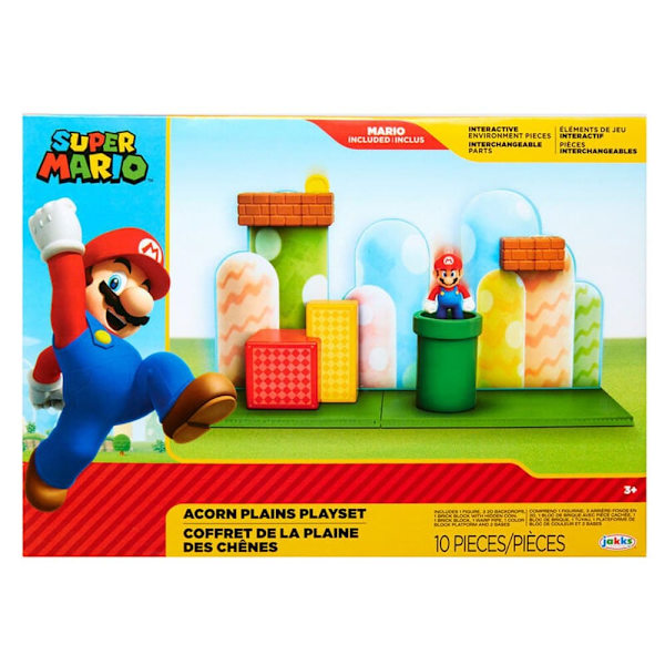 Jakks Pacific Playseat Mario Bros Acron Plains Monivärinen