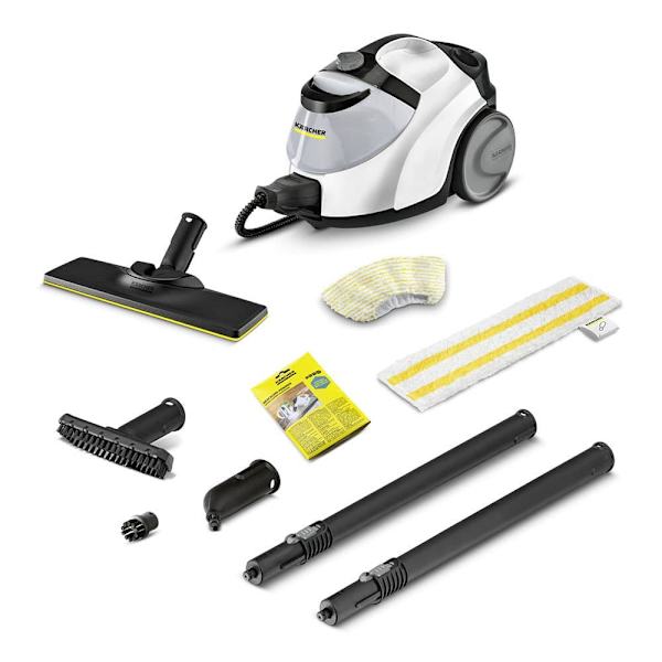 Karcher Dampere Sc 5 Easyfix Iron Plug Sort, Hvid