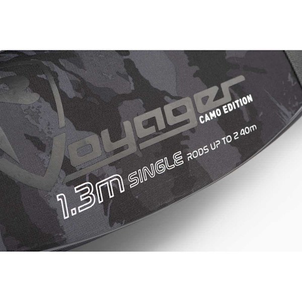Fox Rage Hard Single Rod Holdall Voyager Musta 130 cm