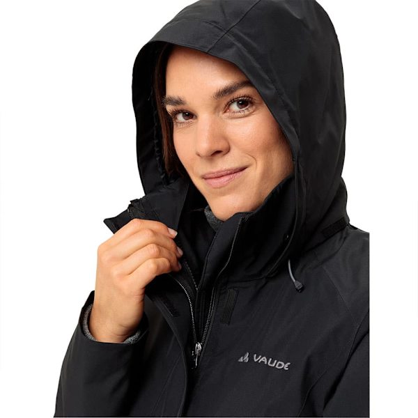Vaude Rosemoor 3in1 Ii Jakke Sort 36 Kvinde