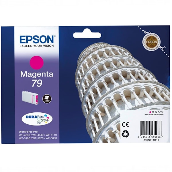 Epson Blækpatron 79 6.5ml Lilla,Rosa
