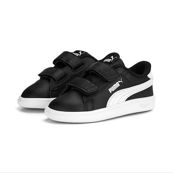 Puma Smash 3.0 L V I Sko Sort EU 21 Dreng