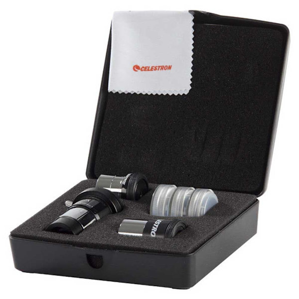 Celestron Mikroskoopin Linssi Astromaster Hopeinen
