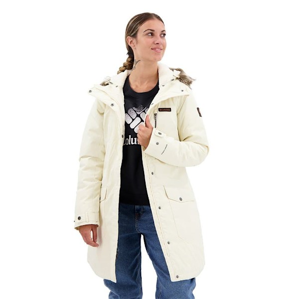 Columbia Suttle Mountain™ Long Parka Vit XL Kvinna