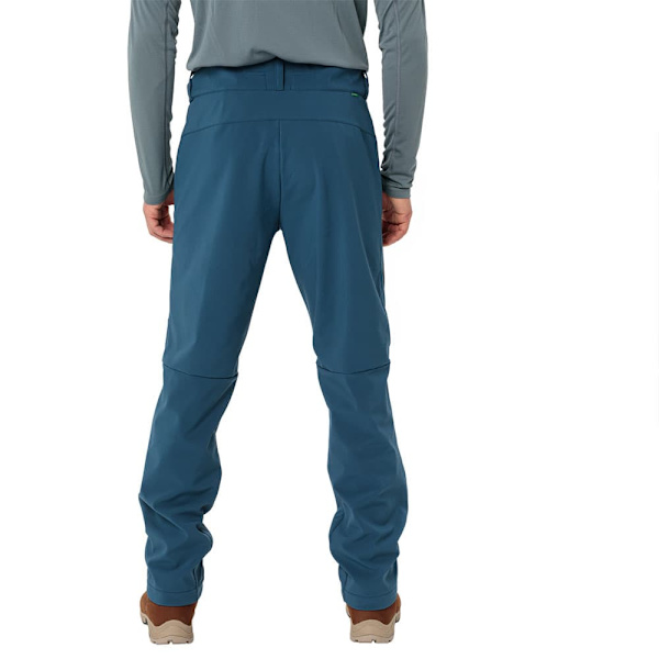 Vaude Elope Softshell Byxor Blå 54 Man