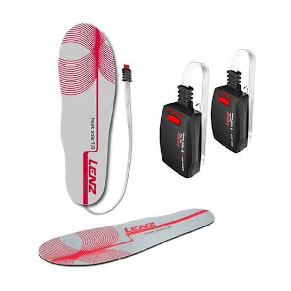 Lenz Set Of Heat Sole 1.0 + Lithium Pack Insole Rcb 1200 (eu/us) Indersål Transparent EU 35-48