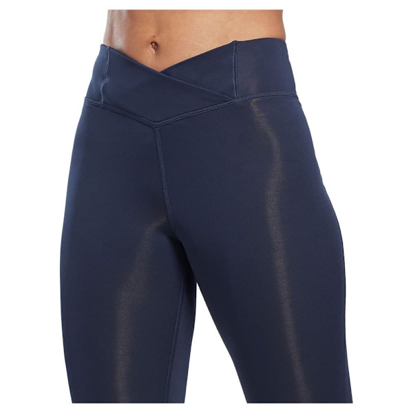 Reebok Strumpbyxor Workout Ready Basic High-rise Blå M / Regular Kvinna