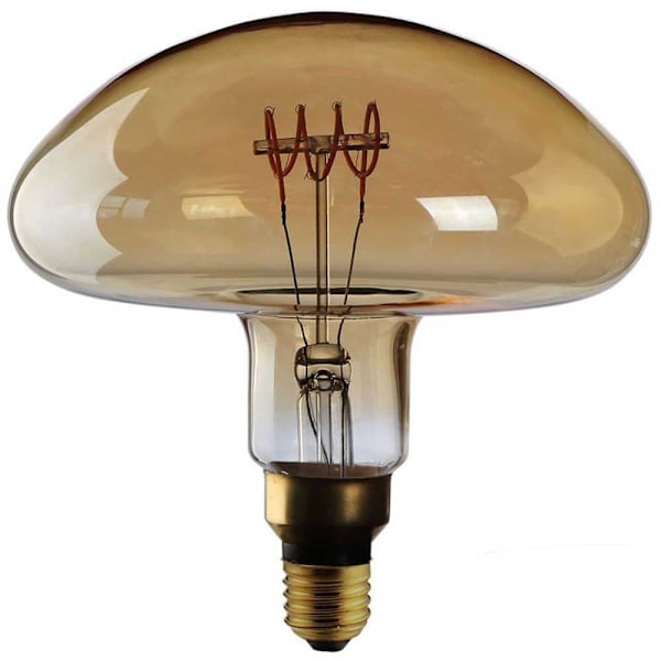 Creative Cables Led Pære Dl700145 Mushroom Vintage E27 5w 250 Lumens 2000k Transparent