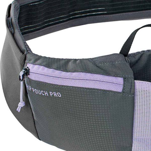 Evoc Hip Pouch Pro 1.5 L Midja Packa + 500ml Vatten Flaska Grå