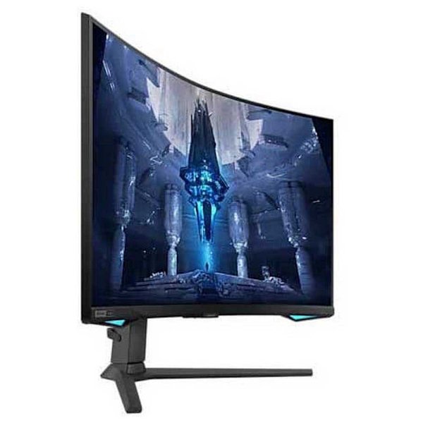 Samsung Böjd Spelmonitor Odyssey Neo G7 Ls32bg750nuxen 32´´ 4k Ips Led 165hz Blå One Size / EU Plug