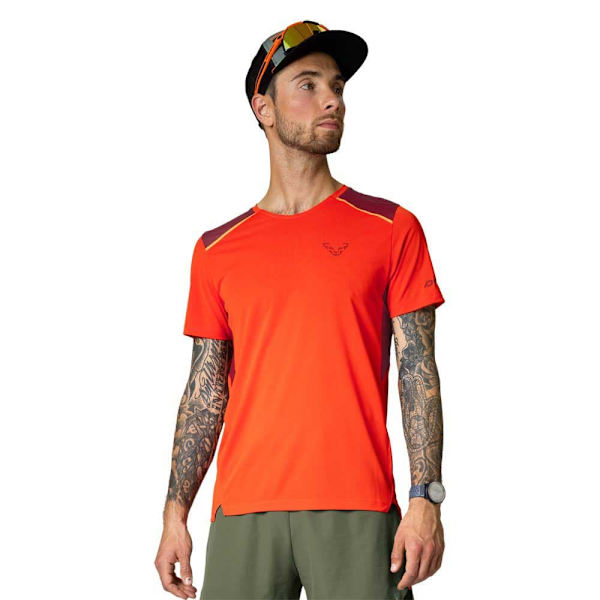 Dynafit Kortärmad T-shirt Sky Orange S Man