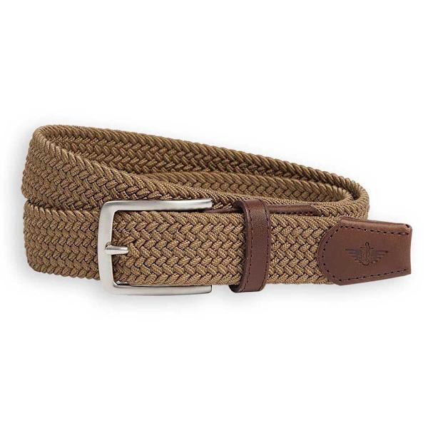 Dockers Dlse Casual Flätbälte 87832-0002 Beige,Brun 95 Man