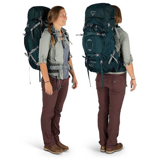 Osprey Rygsæk Ariel Plus 70l Blå XS-S