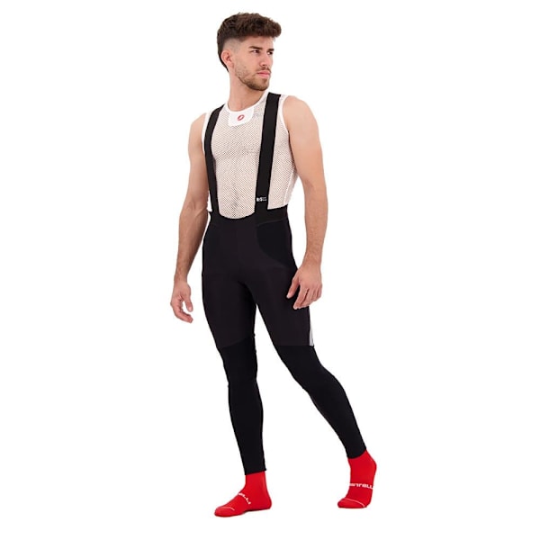 Castelli Trägerhose Strumpfhose Sorpasso Ros Sort XL Mand