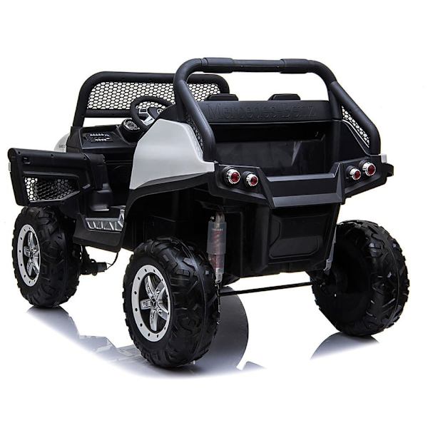 Runruntoys Auto Mercedes Benz Unimog 12v Valkoinen
