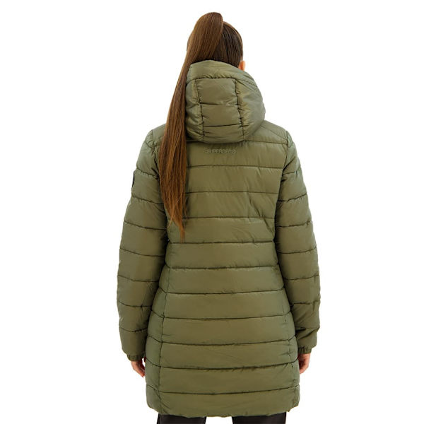 Superdry Fuji Mid Padded Jacka Grönt XL Kvinna
