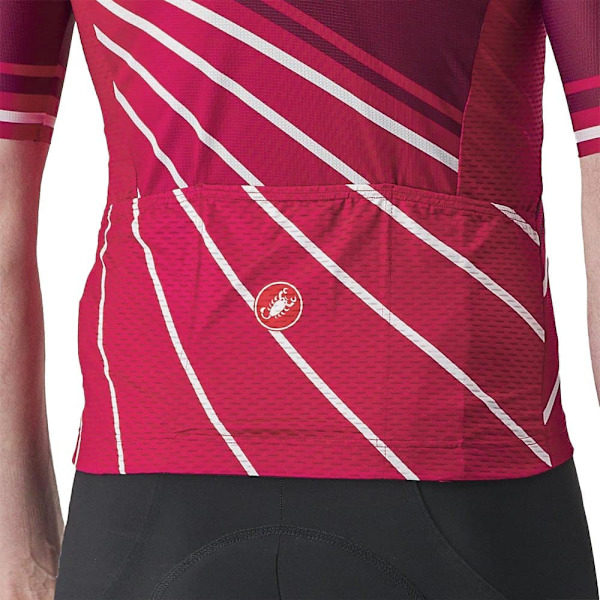 Castelli Speed Strada Lyhythihainen Pyöräilypaita Punainen 2XL Mies