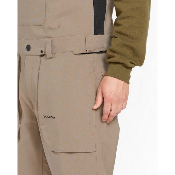 Volcom Roan Bib Race Dräkt Brun S Man
