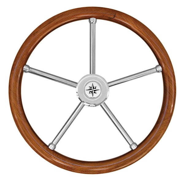 Savoretti Træhåndtag Ror Teak Gylden 400 mm