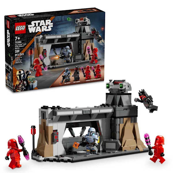 Lego Battle Between Paz Vizsla™ And Moff Gideon™ Byggespil