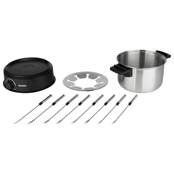 Severin Fondue Fo 2470 1.4l 6 Personer Silver