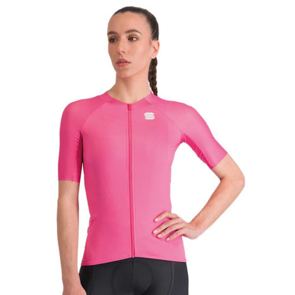 Sportful Kortærmet Trøje Matchy Rosa L Kvinde