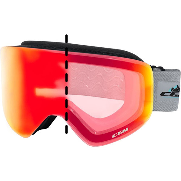 Cgm Skidglasögon 781a Mag Svart Photocromatica Iridium Plus Navy/CAT1-CAT3