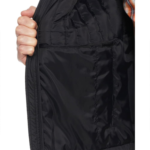 Original Penguin Rec Fill Vertical Quilted Väst Svart XL Man