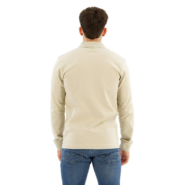Boss Passerby 10256683 Pitkähihainen Polopaita Beige 2XL Mies