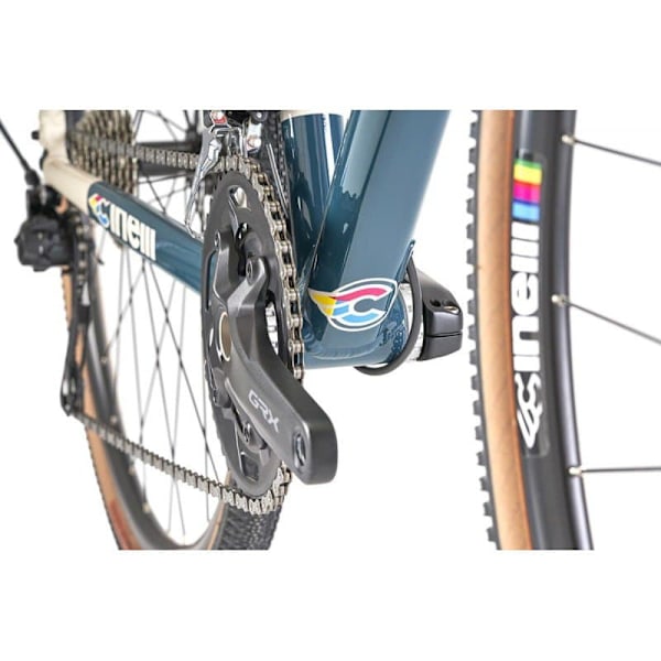 Cinelli Superstar Gruscykel Zydeco Grx 2023 Vit,Blå XL