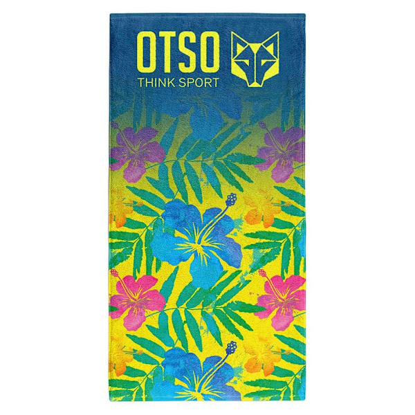 Otso Pyyhe Microbiber Floral Sininen