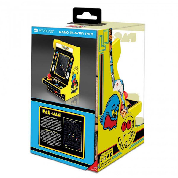 My Arcade Retro Konsol Nano Player Pacman 4.5´´