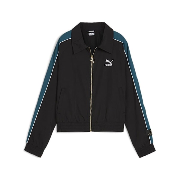 Puma Select T7 Play Paris Sweatshirt Med Lynlås Sort L Kvinde