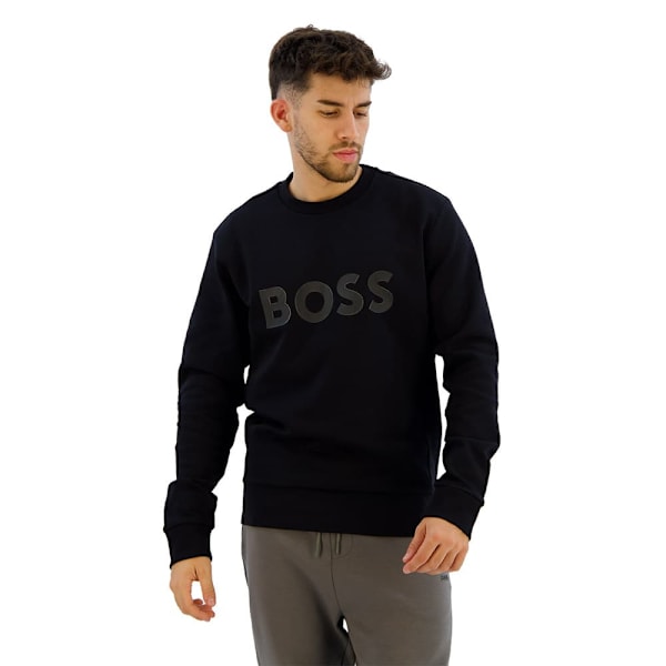 Boss Salbo 10256713 Sweatshirt Sort 2XL Mand