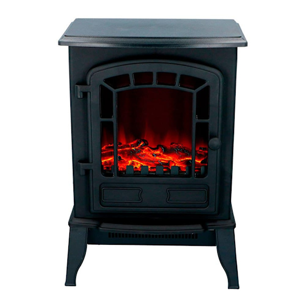 Classic Fire Led Skorsten Torino 2000w Sort