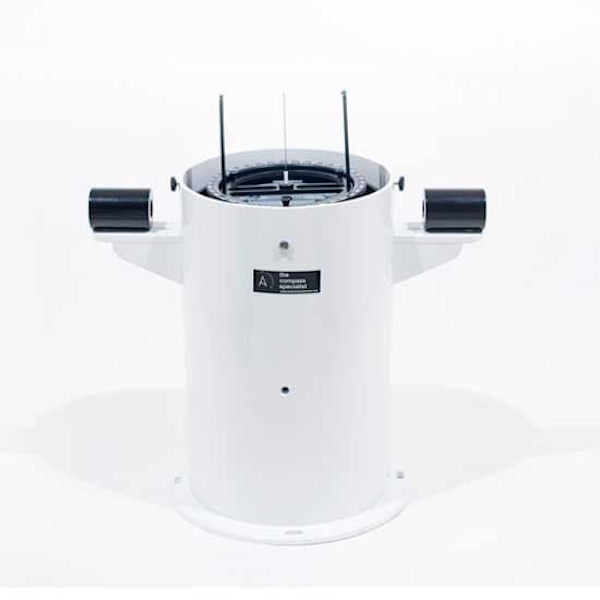 Autonautic Instrumental Reflektor Magnetisk Kompas Outfit C20-00130 Hvid