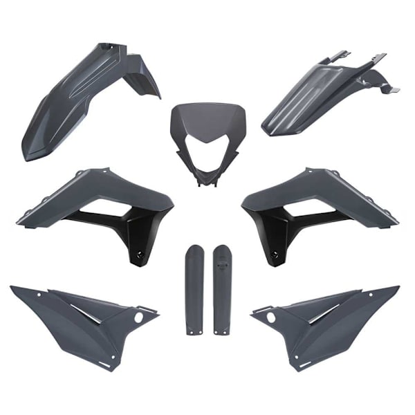 Polisport Off Road Plastkit Sherco Se-r/sef-r 24 Silver