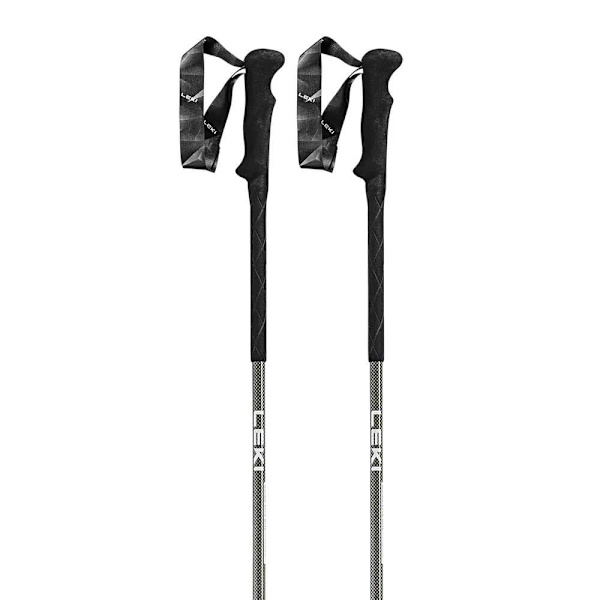 Leki Alpino Stænger Guide Lite One Carbon Sort 140 cm