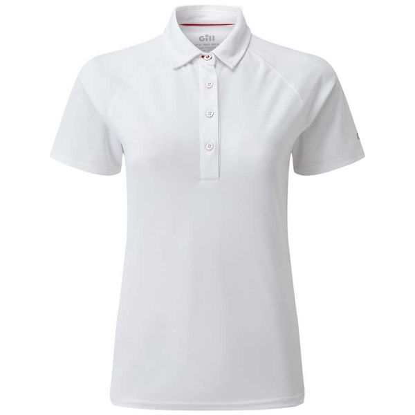 Gill Kortærmet Poloshirt Uv Tec Hvid 44 Kvinde