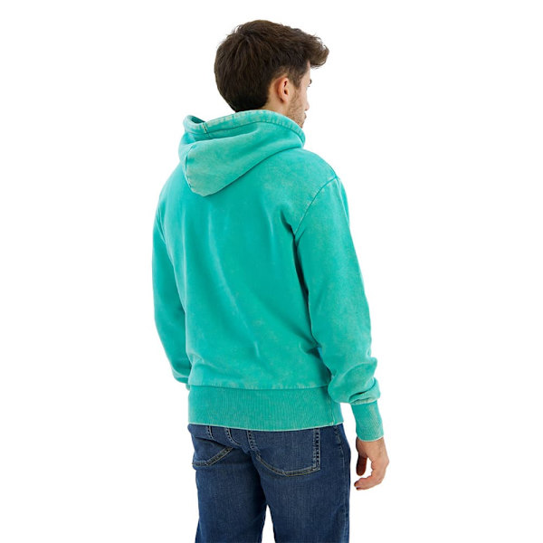 Superdry Neon Travel Graphic Loose Hættetrøje Grøn S Mand