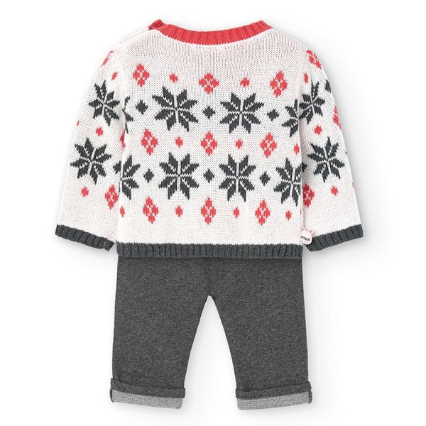 Boboli Knit Långärmad Uppsättning Flerfärgad 24 Months