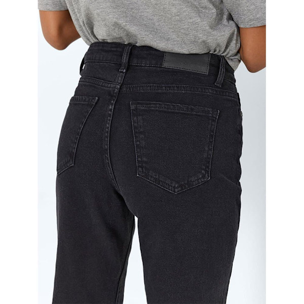 Noisy May Jeans Med Høj Talje Moni Straight Fit Sort 31 / 32 Kvinde